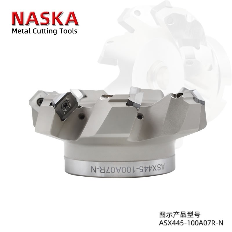 ASX445-063A05R-N 45度平面铣刀盘图2