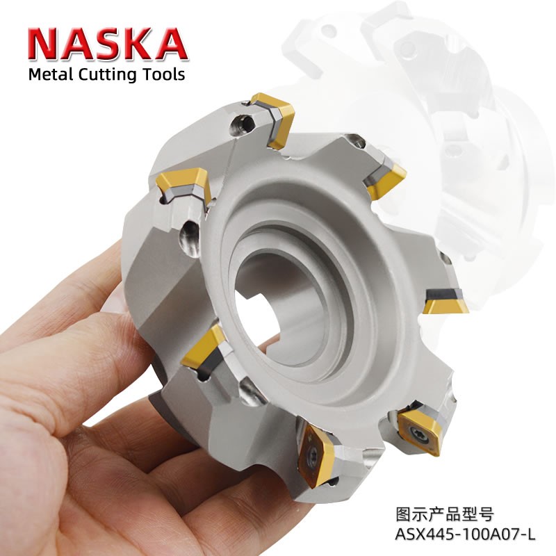 ASX445-063A05-L 45度平面铣刀盘图2
