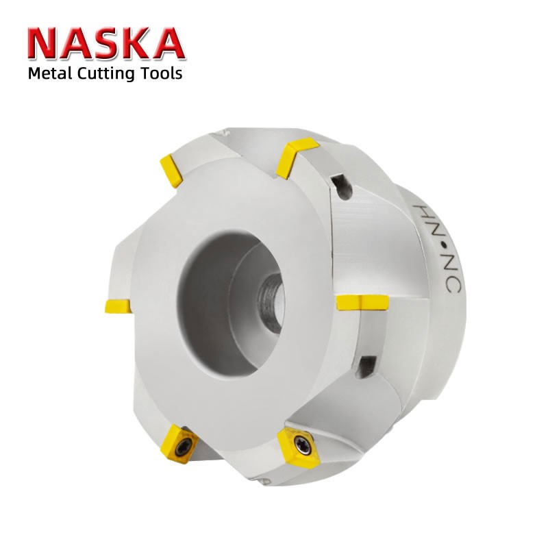 RCC06-50-22-5T铣刀盘75度报废再利用铣刀盘CCMT060204数控车刀片图5